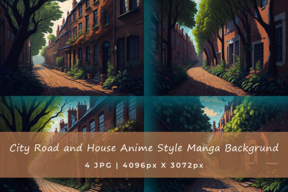 Download LOFI Street Anime Style Manga Background - Premium Resources