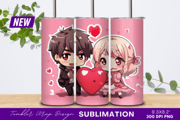 Download Kawaii Couple Holding Heart Valentines - Premium Resources